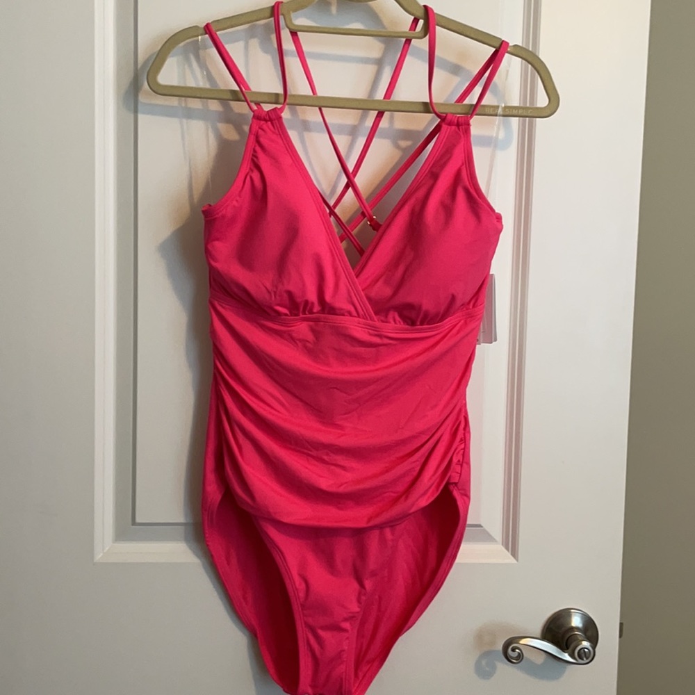 Women’s pink LaBlanca one piece swimsuit - Picture 4 of 4